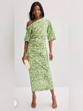 Bernadette Bowery One Shoulder Dress Size US 6